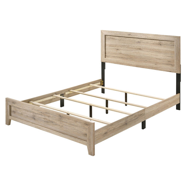 ACME Miquell Natural Queen Bed Model 28040Q - MONAVILLA