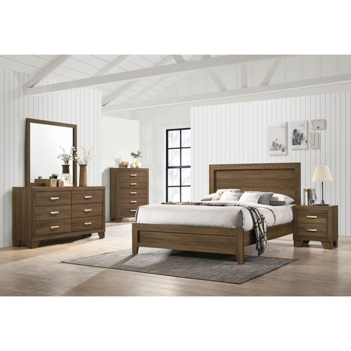 ACME Miquell Oak Bed Model 28050 - MONAVILLA