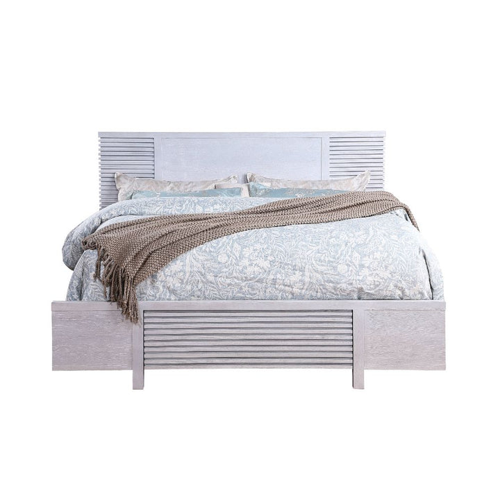 ACME Aromas White Oak Bed Model 28110 - MONAVILLA