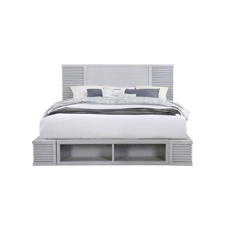 ACME Aromas White Oak Bed Model 28110 - MONAVILLA