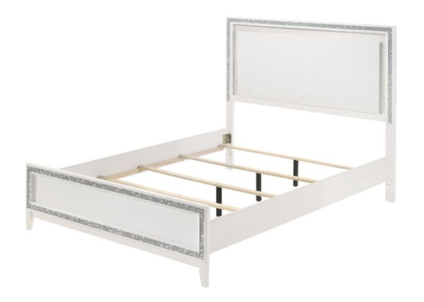 ACME Haiden LED & White Finish Queen Bed Model 28450Q - MONAVILLA