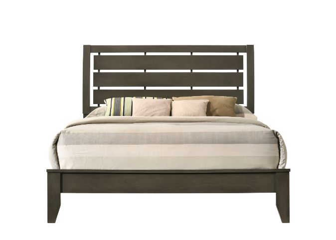 ACME Ilana Gray Finish Queen Bed Model 28470Q - MONAVILLA