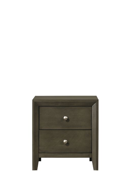 ACME Ilana Gray Finish Nightstand Model 28473 - MONAVILLA