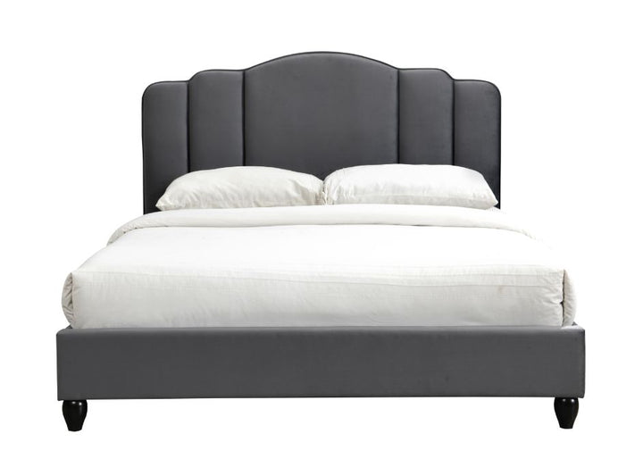 ACME Giada Charcoal Fabric Queen Bed Model 28970Q - MONAVILLA