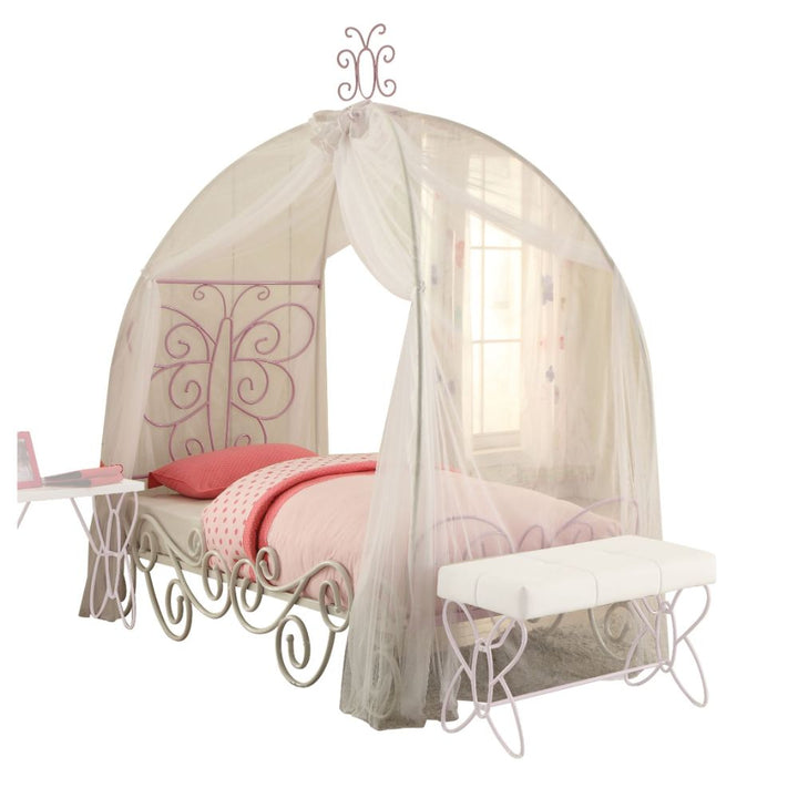 ACME Priya II White & Light Purple Twin Bed Model 30530T - MONAVILLA