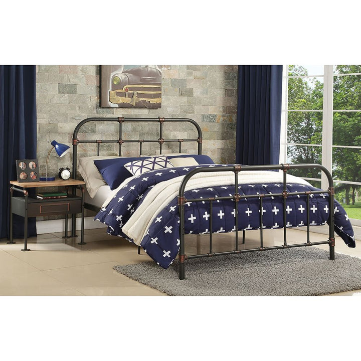 ACME Nicipolis Sandy Gray Full Bed Model 30735F - MONAVILLA