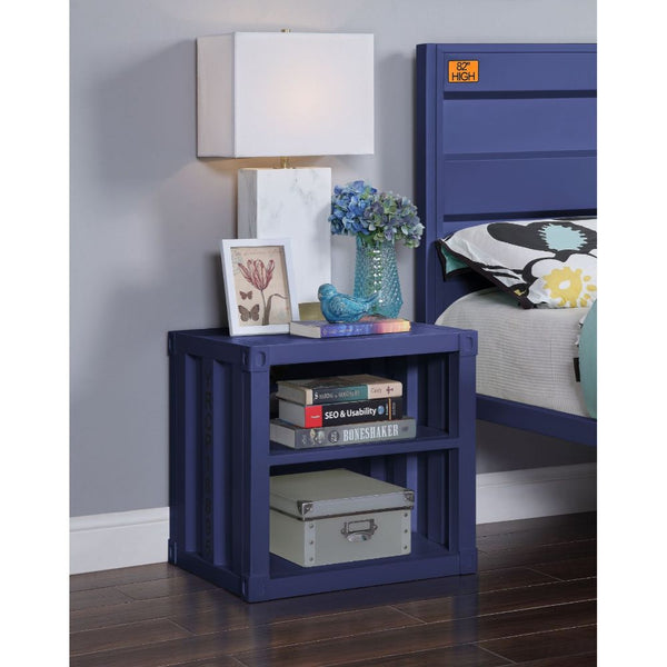 ACME Cargo Blue Nightstand Model 35937 - MONAVILLA