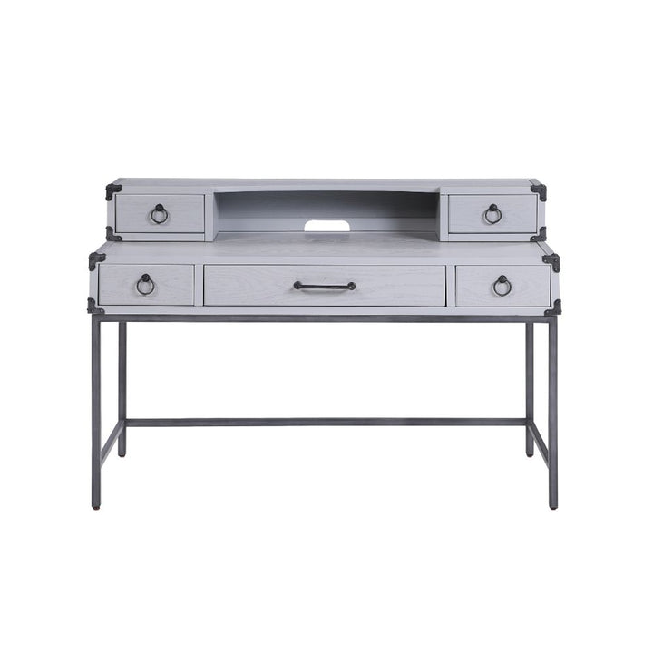 ACME Orchest Gray Desk Model 36142 - MONAVILLA