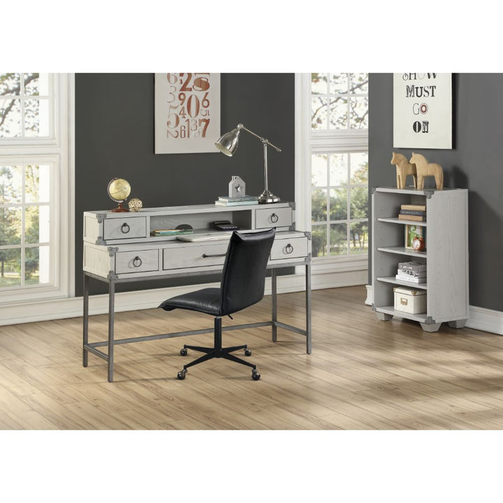 ACME Orchest Gray Desk Model 36143 - MONAVILLA