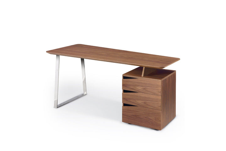 Nova Domus Walton Modern Walnut Desk - MONAVILLA