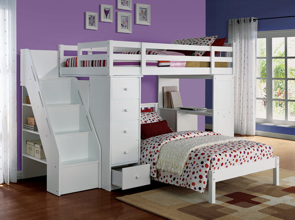 ACME Freya White Twin Bed Model 37152 - MONAVILLA