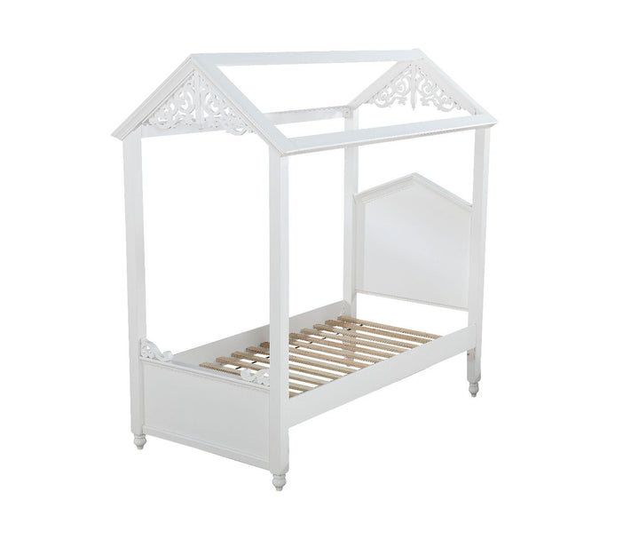 ACME Rapunzel White Twin Bed Model 37350T - MONAVILLA