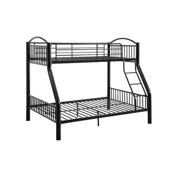 ACME Cayelynn Black Twin/Full Bunk Bed Model 37380BK - MONAVILLA