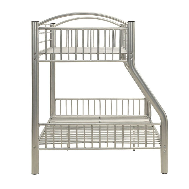 ACME Cayelynn Silver Twin/Full Bunk Bed Model 37380SI - MONAVILLA