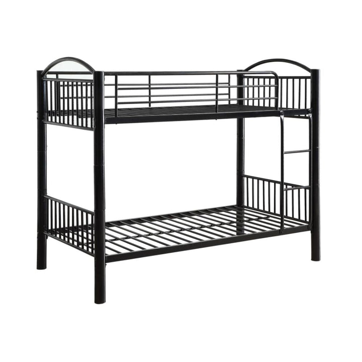 ACME Cayelynn Black Twin/Twin Bunk Bed Model 37385BK - MONAVILLA