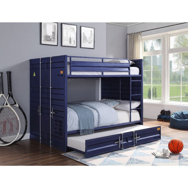 ACME Cargo Blue Bunk Bed Model 37905 - MONAVILLA