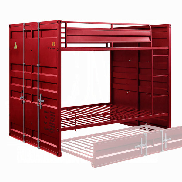 ACME Cargo Red Bunk Bed Model 37915 - MONAVILLA