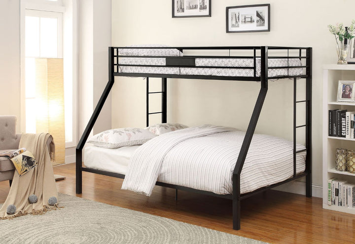 ACME Limbra Sandy Black Twin XL/Queen Bunk Bed Model 38000 - MONAVILLA