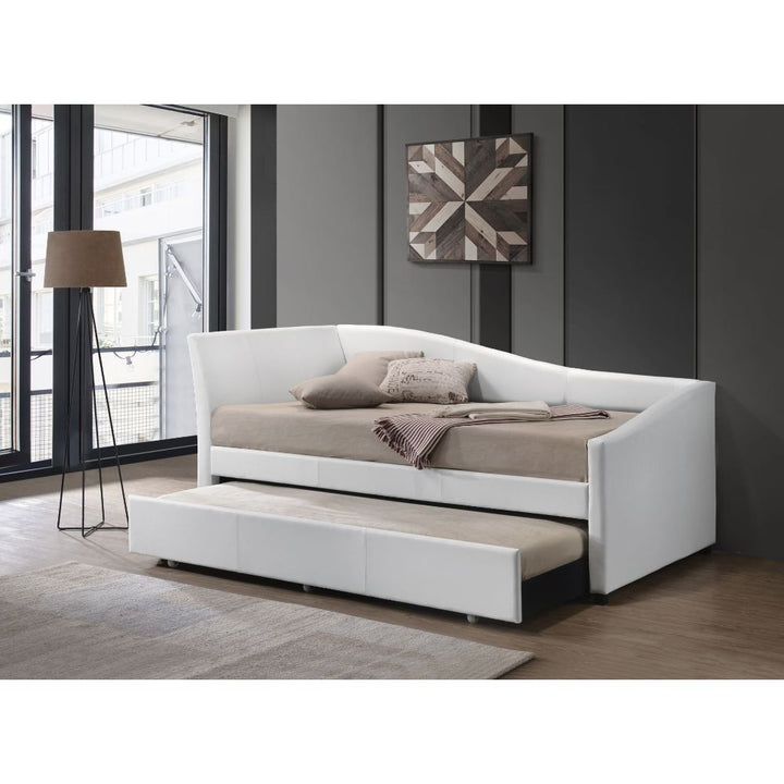 ACME Jedda White PU Daybed Model 39400 - MONAVILLA