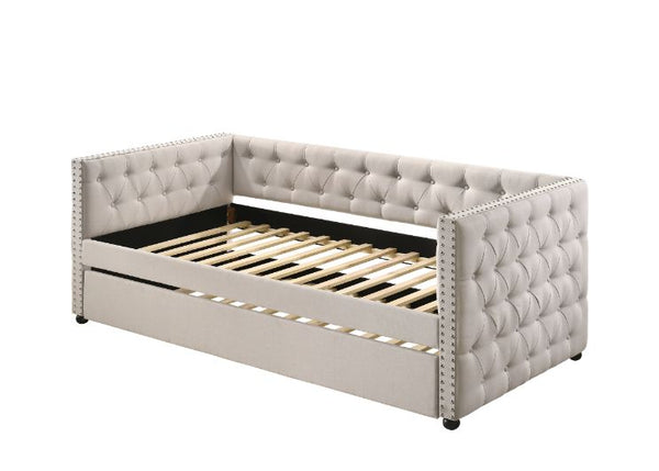 ACME Romona Beige Fabric Twin Daybed Model 39440 - MONAVILLA