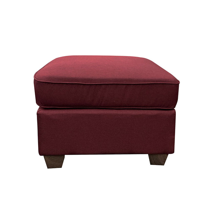 ACME Cleavon II Red Linen Sectional Sofa Model 53740 - MONAVILLA