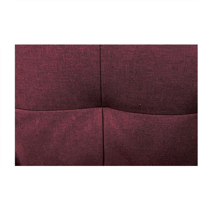 ACME Cleavon II Red Linen Sectional Sofa Model 53740 - MONAVILLA