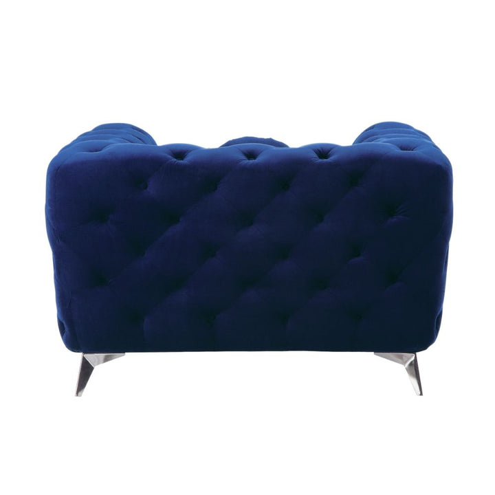 ACME Atronia Blue Fabric Chair Model 54902 - MONAVILLA