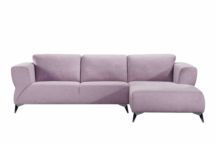 ACME Josiah Pale Berries Fabric Sectional Sofa Model 55090 - MONAVILLA