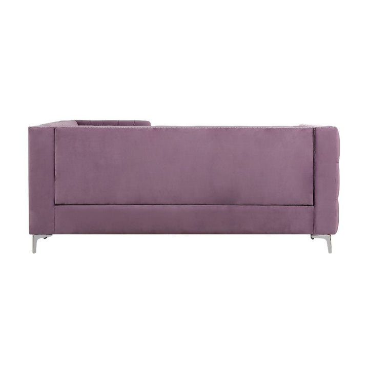 ACME Rhett Lavender Velvet Sectional Sofa Model 55500 - MONAVILLA