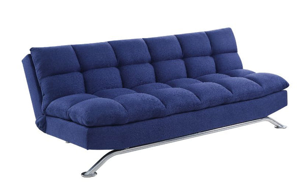 ACME Petokea Blue Fabric Futon Model 58255 - MONAVILLA