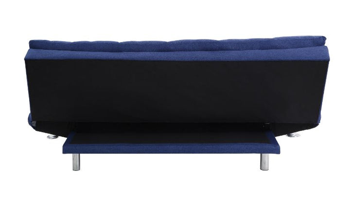 ACME Petokea Blue Fabric Futon Model 58255 - MONAVILLA