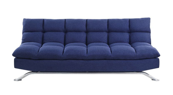 ACME Petokea Blue Fabric Futon Model 58255 - MONAVILLA