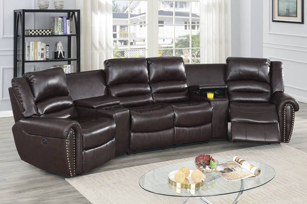 Poundex Power Theater Sectional Model F86603 - MONAVILLA