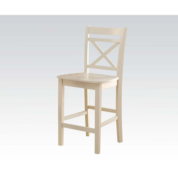 ACME Tartys Cream Counter Height Chair Model 72547 - MONAVILLA