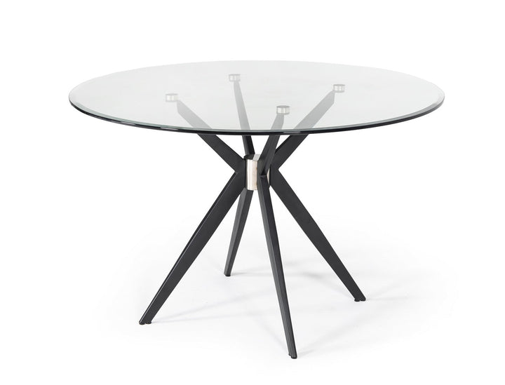 Modrest Dallas Modern Black Dining Table - MONAVILLA