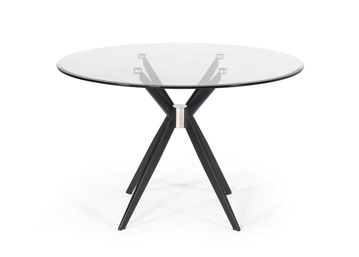 Modrest Dallas Modern Black Dining Table - MONAVILLA