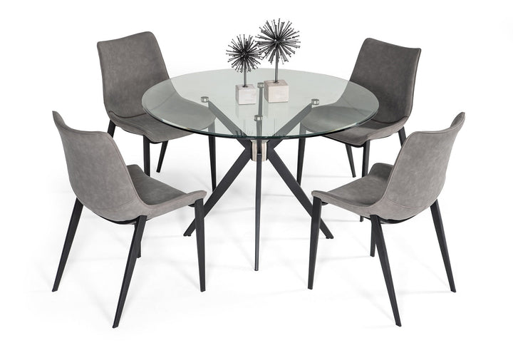 Modrest Dallas Modern Black Dining Table - MONAVILLA