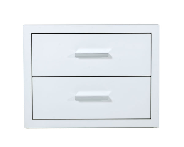 Modrest Adan Modern White Nightstand - MONAVILLA