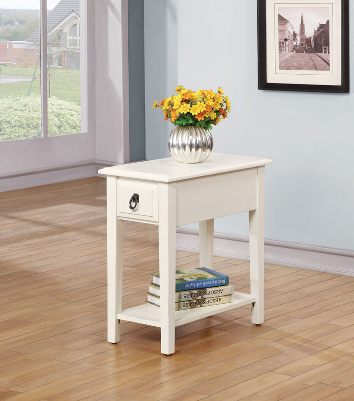 ACME Jeana White Accent Table Model 80513 - MONAVILLA