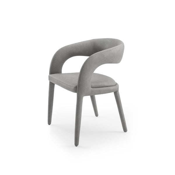 Modrest Faerron Modern Grey Leatherette Dining ChairVig Furniture Model VGEUMC-7182CH-GRY ID 80601 catch