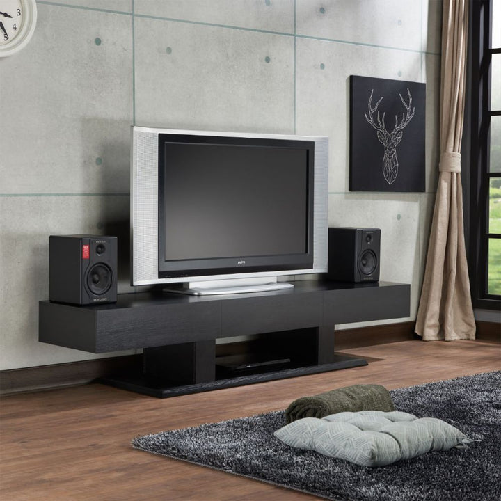 ACME Follian Black TV Stand Model 80635 - MONAVILLA