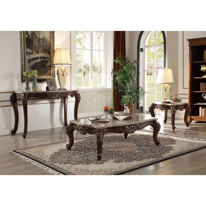 ACME Mehadi Walnut Coffee Table Model 81695 - MONAVILLA