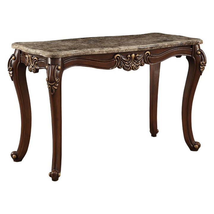 ACME Mehadi Walnut Accent Table Model 81698 - MONAVILLA