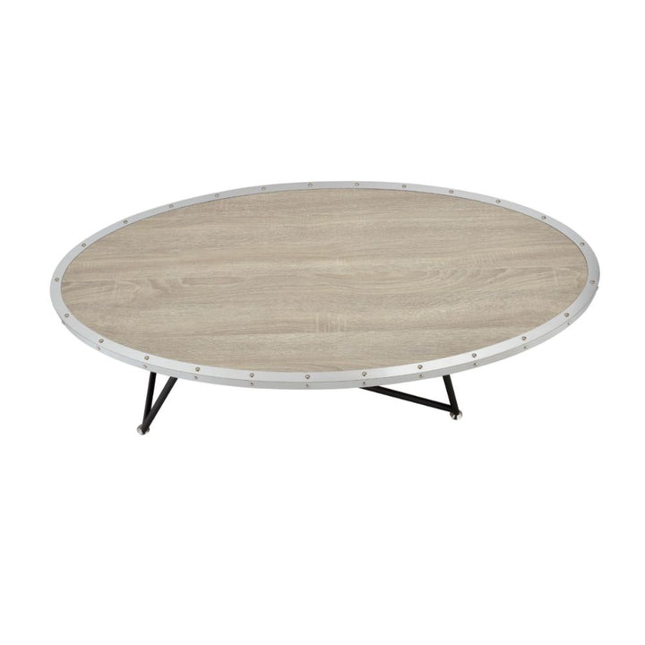 ACME Allis Weathered Gray Oak Coffee Table Model 81730 - MONAVILLA