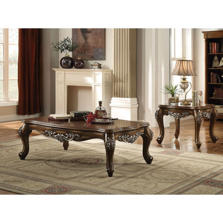 ACME Latisha Antique Oak Coffee Table Model 82115 - MONAVILLA