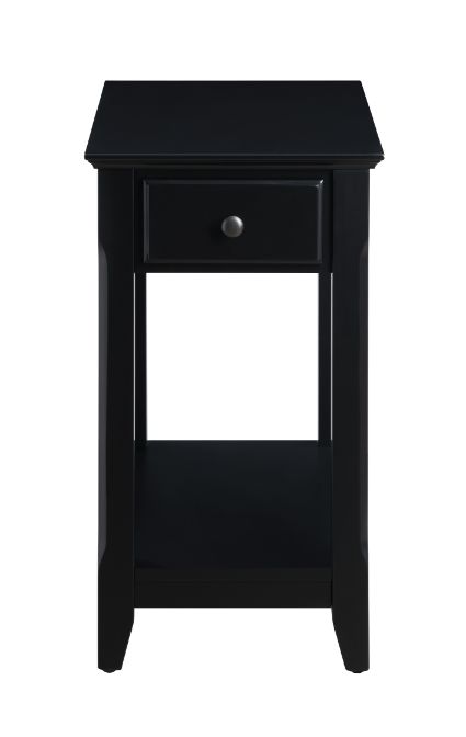 ACME Bertie Black Finish Accent Table Model 82740 - MONAVILLA