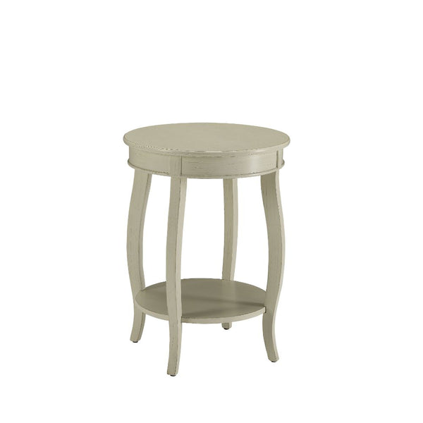 ACME Aberta Antique White Accent Table Model 82785 - MONAVILLA