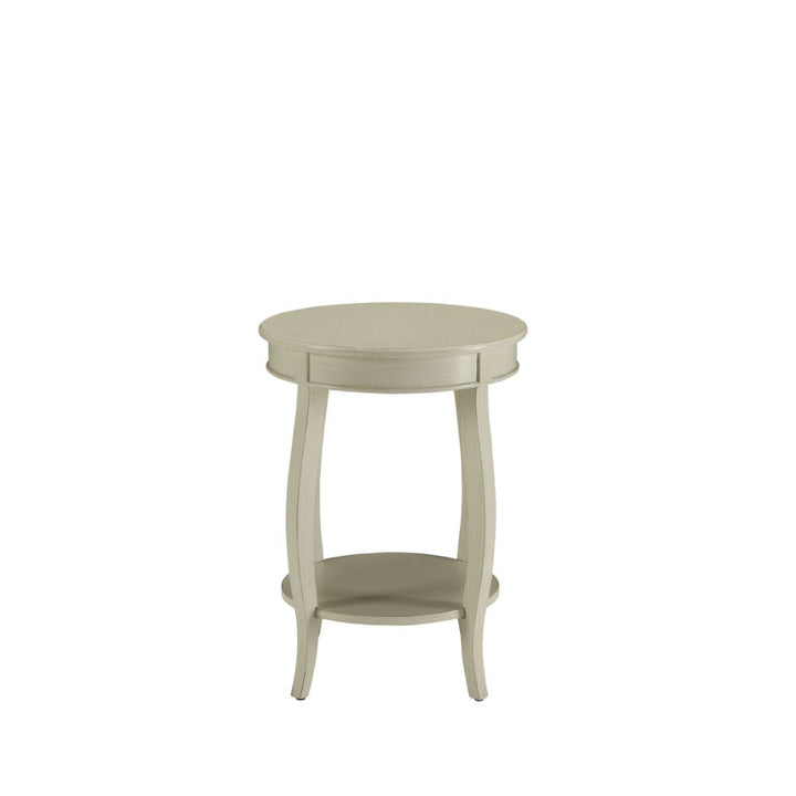 ACME Aberta Antique White Accent Table Model 82785 - MONAVILLA