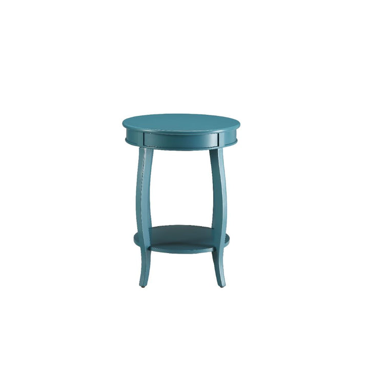 ACME Aberta Teal Accent Table Model 82790 - MONAVILLA