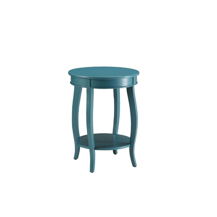 ACME Aberta Teal Accent Table Model 82790 - MONAVILLA